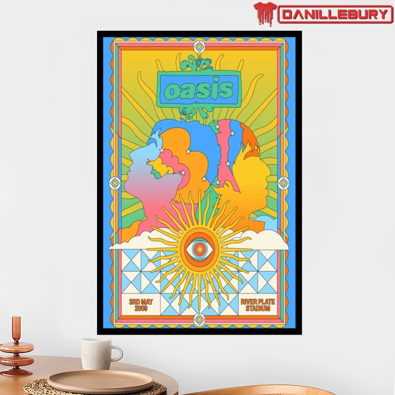 Oasis Dig Out Your Soul Tour Argentina 2009 Event Poster - Image 2