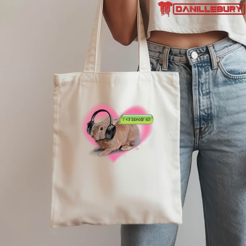 Official BBNO$ Bunny Headphones Merch - Image 3