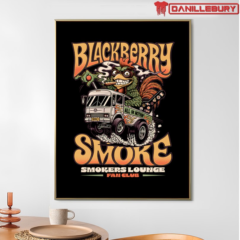 Official Blackberry Smokers Lounge T-Shirt - Image 4