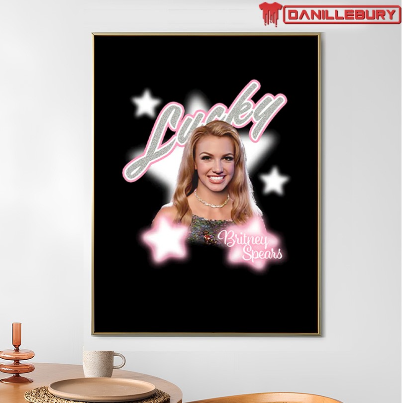 Official Britney Spears Lucky Star Shirt - Image 4