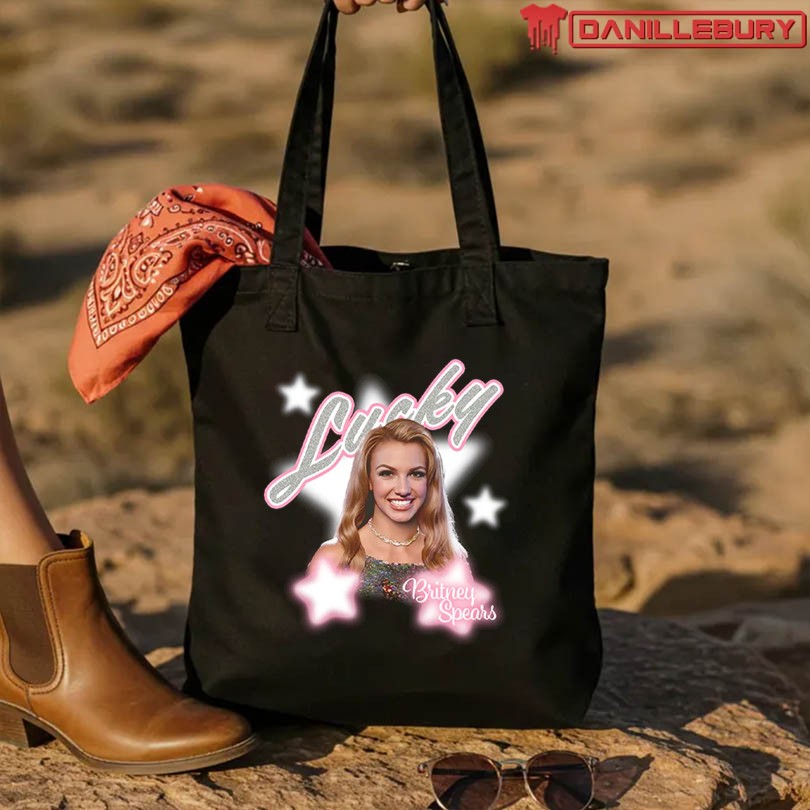 Official Britney Spears Lucky Star Shirt - Image 3