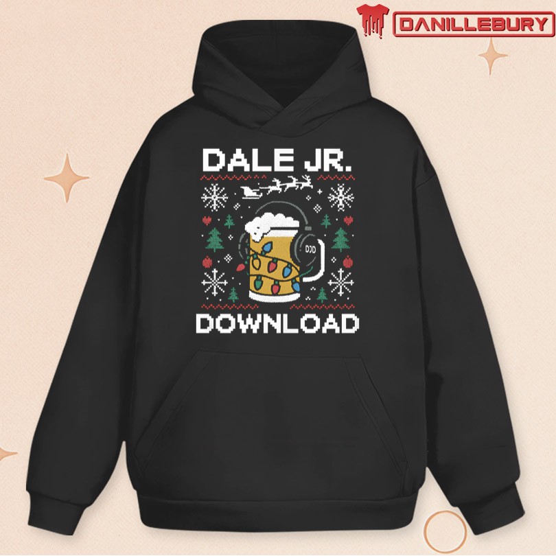 Official Dale Jr. Download Ugly Christmas Merch - Image 2