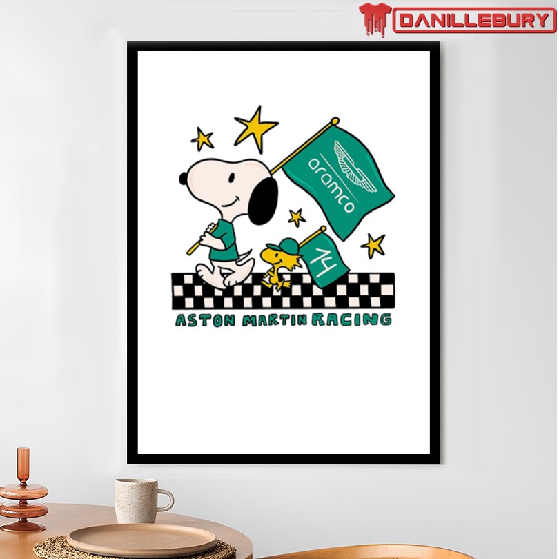 Official F1 Snoopy Aston Martin Racing Merch - Image 4