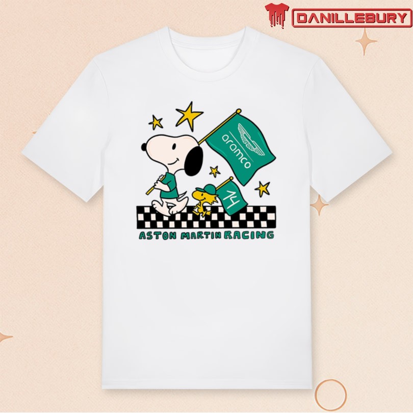 Official F1 Snoopy Aston Martin Racing Merch