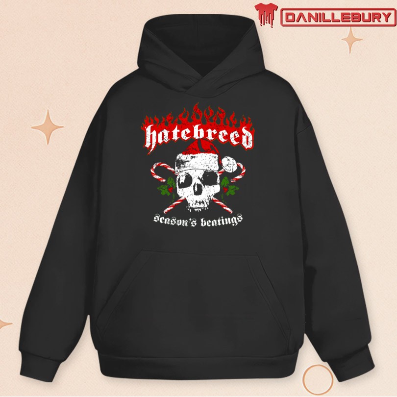 OFFICIAL HATEBREED SEASONS BEATINGS HOLIDAY 2025 MERCH - Image 2
