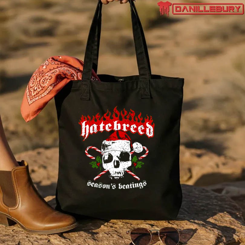 OFFICIAL HATEBREED SEASONS BEATINGS HOLIDAY 2025 MERCH - Image 3