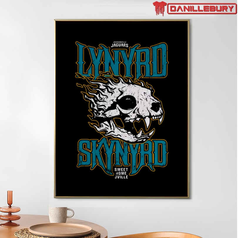 Official Jacksonville Jaguars x Lynyrd Skynyrd Sweet Home Jville Merch - Image 4