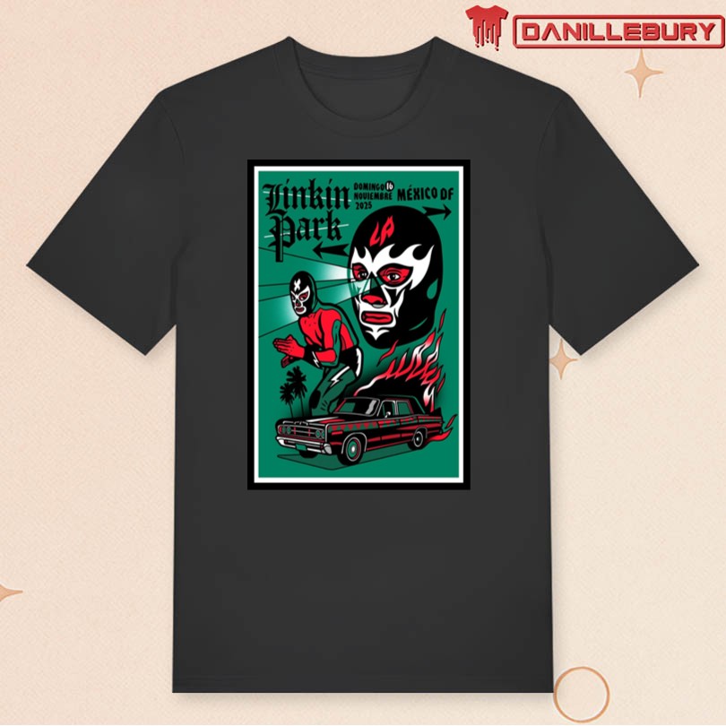 Official Linkin Park Mexico City Nov 16 2025 Poster - Image 3