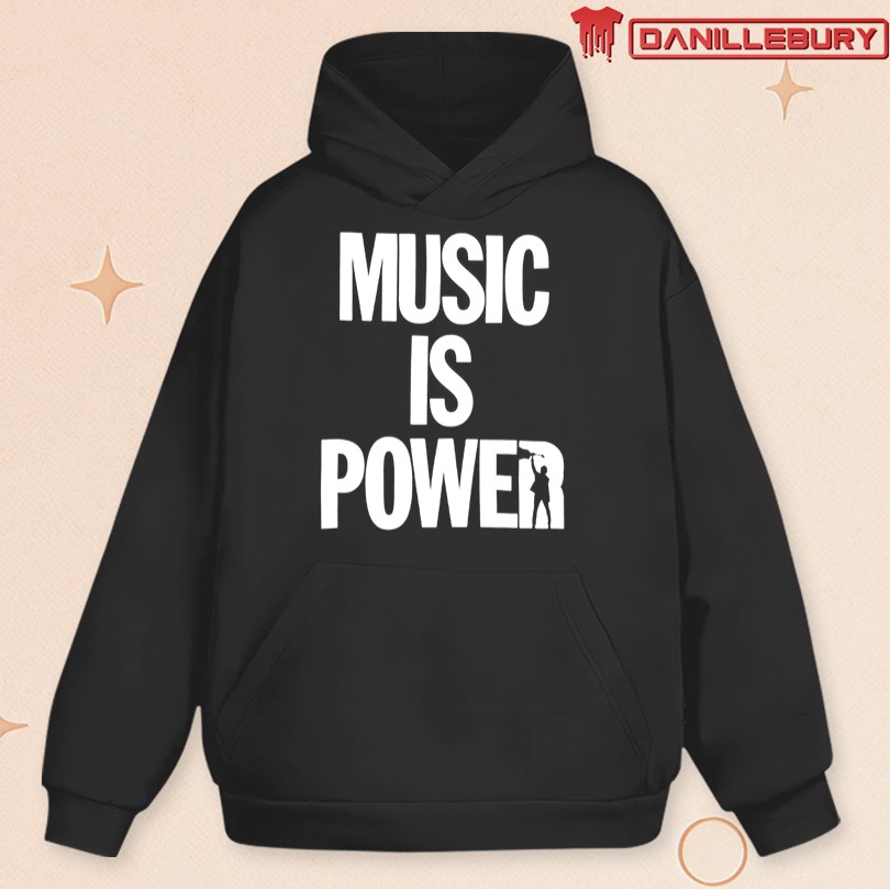 Official Richard Ashcroft Music Is Power T-Shirt - Image 2