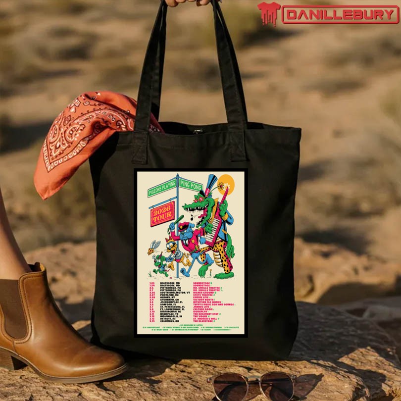 Pigeons Playing Ping Pong 2026 Tour Poster - Image 4