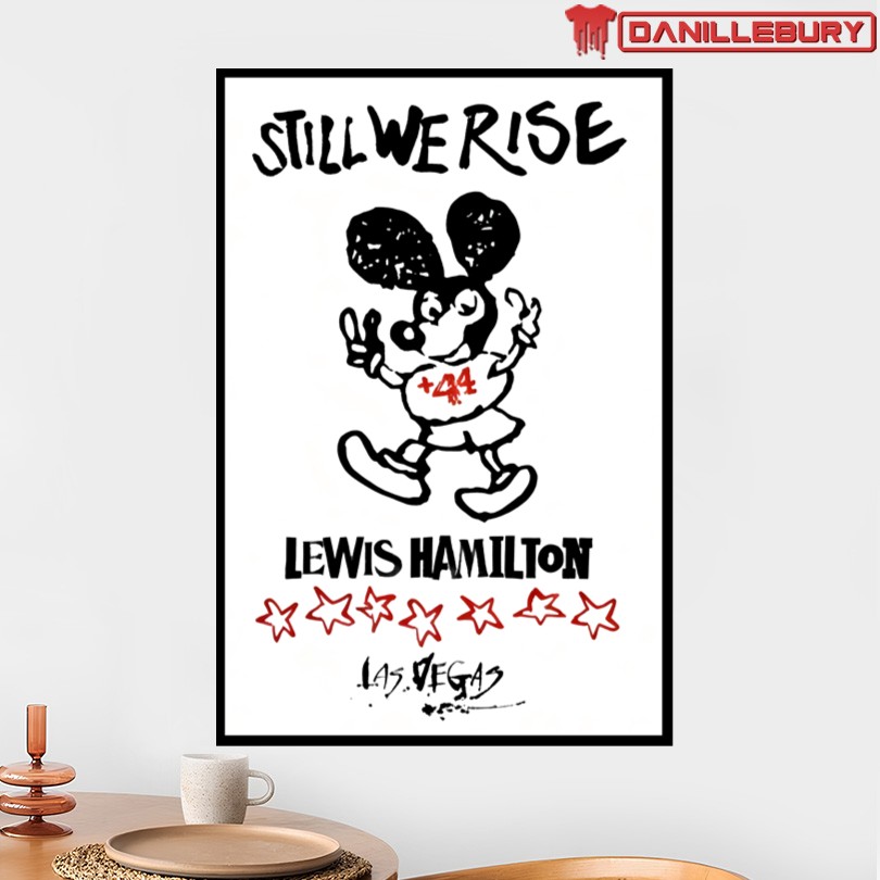Plus44 Lewis Hamilton Still We Rise Las Vegas Poster - Image 2