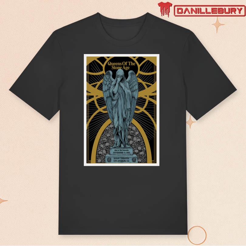 Queens Of The Stone Age Hollywood California Nov 11 2025 Concert Poster - Image 3