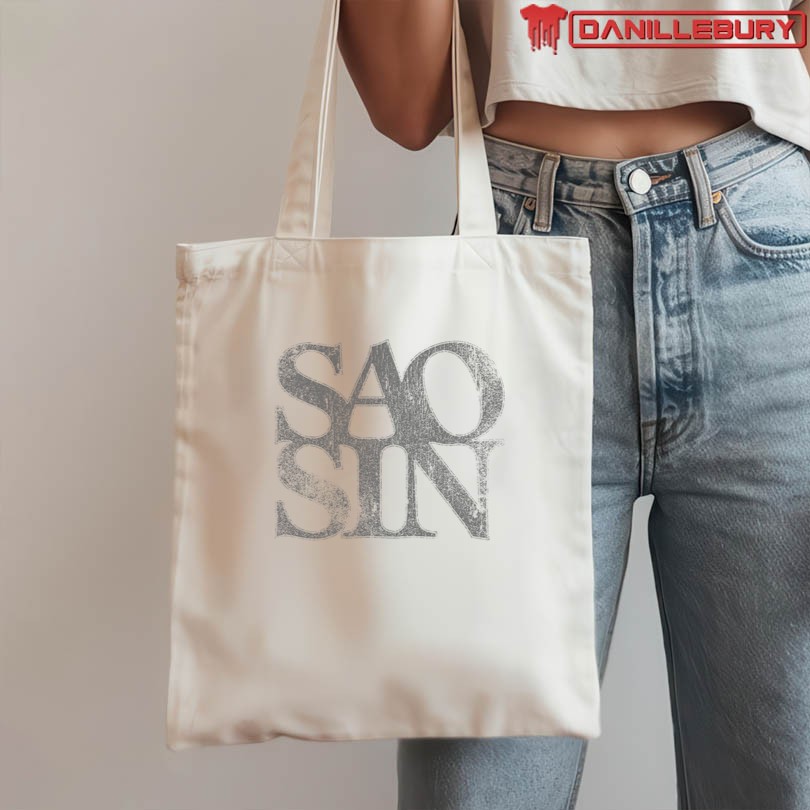 Saosin Distressed Logo Tee - Image 3