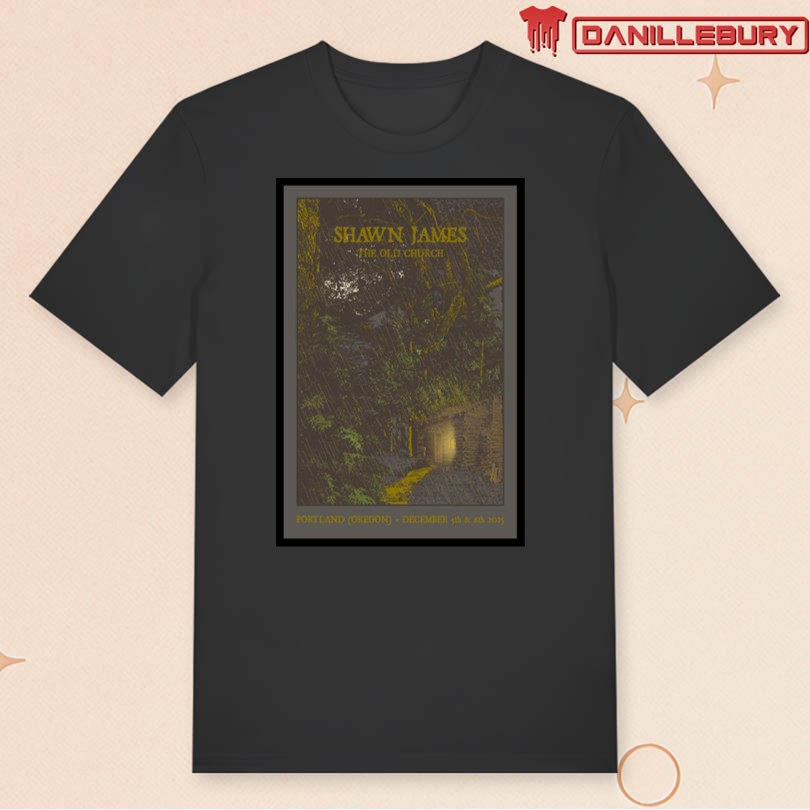 Shawn James Portland Oregon December 5 & 6 2025 Concert Poster - Image 3