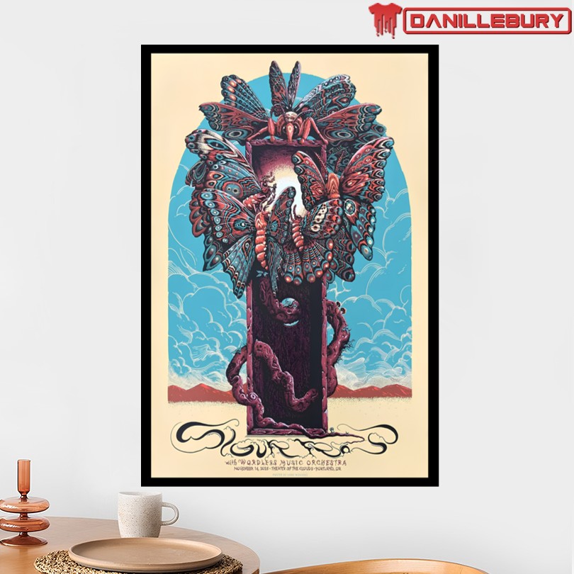 Sigur Ros Nov 14 2025 The Moda Center Portland Poster - Image 2