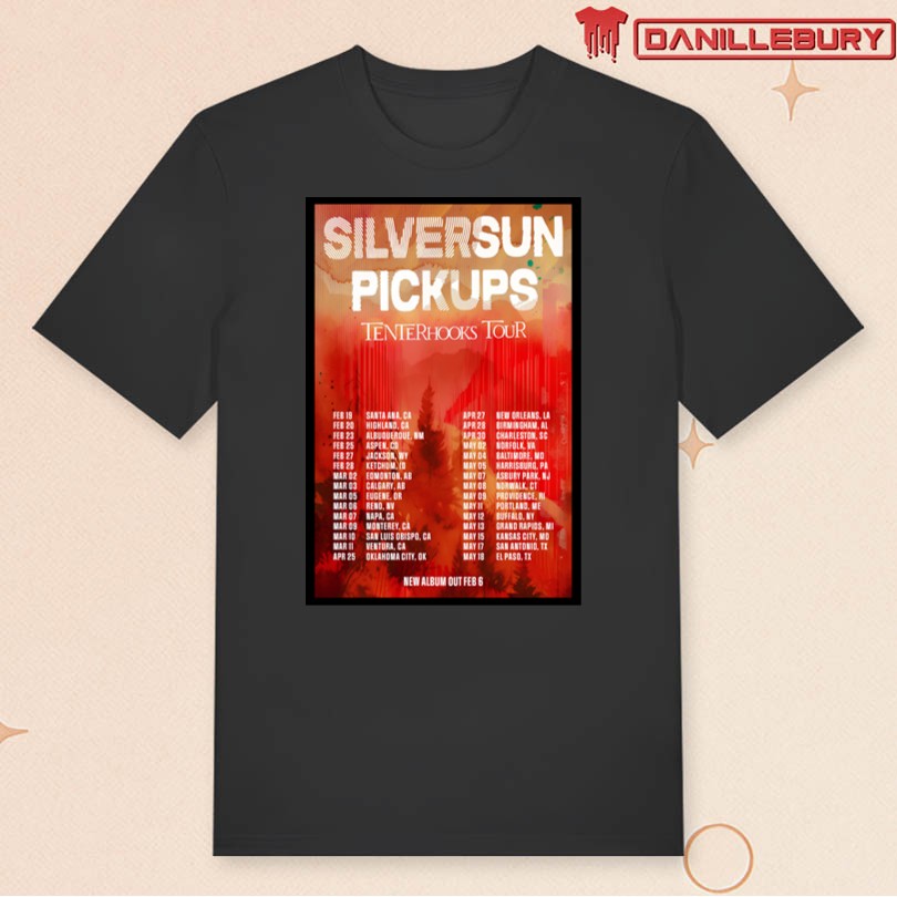 Silversun Pickups Tenterhooks Tour 2026 Poster - Image 3