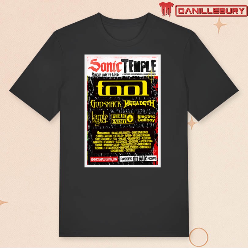 Sonic Temple Festival Columbus 2026 Tour Poster - Image 3