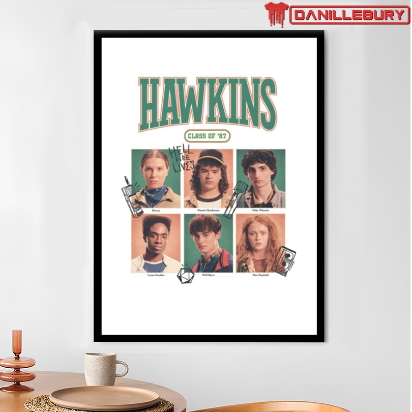 Stranger Things Hawkins Class of '87 Merch - Image 4