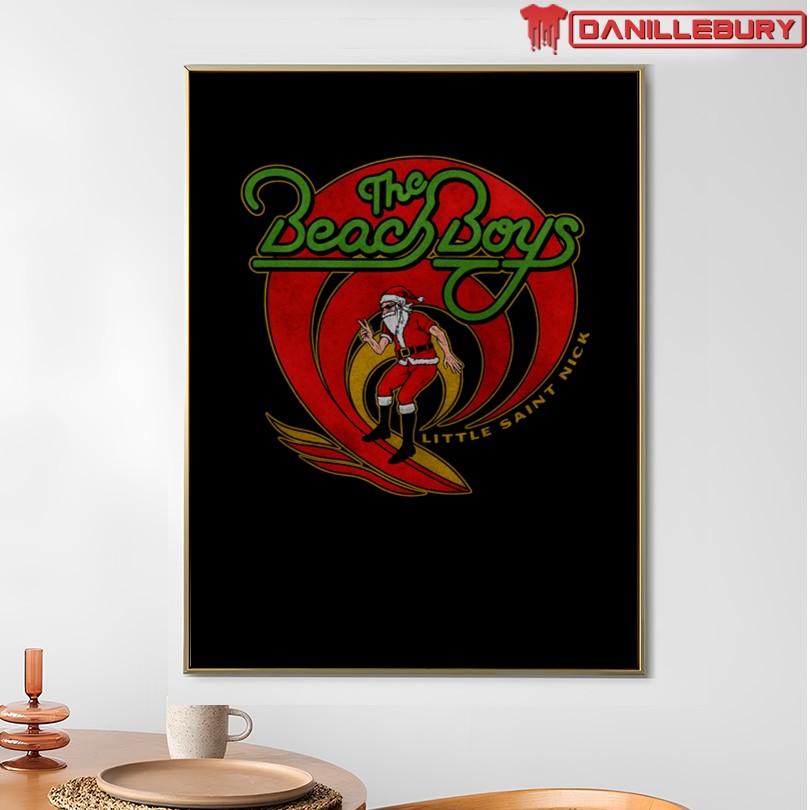 The Beach Boys Santa Surf Merch - Image 4