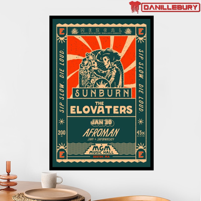 The Elovaters Jan 30 2026 MGM Music Hall Boston MA Poster - Image 2