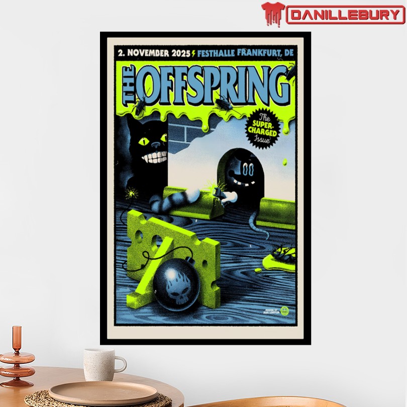 The Offspring Festhalle Frankfurt Germany November 2 2025 Poster - Image 2