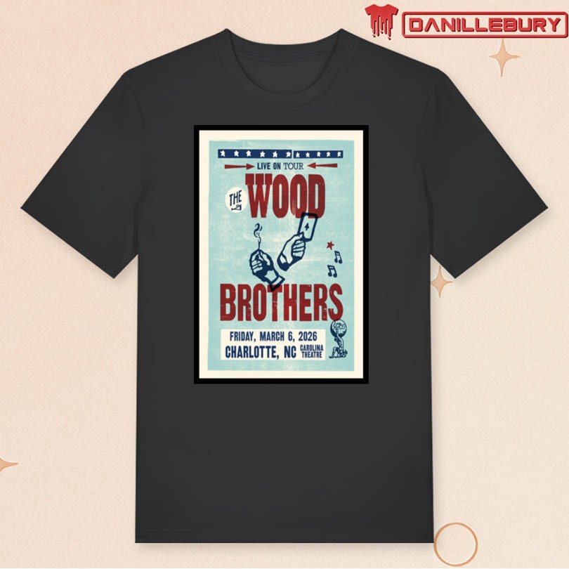 The Wood Brothers Carolina Theatre Charlotte March 6 2026 Poster - Image 3