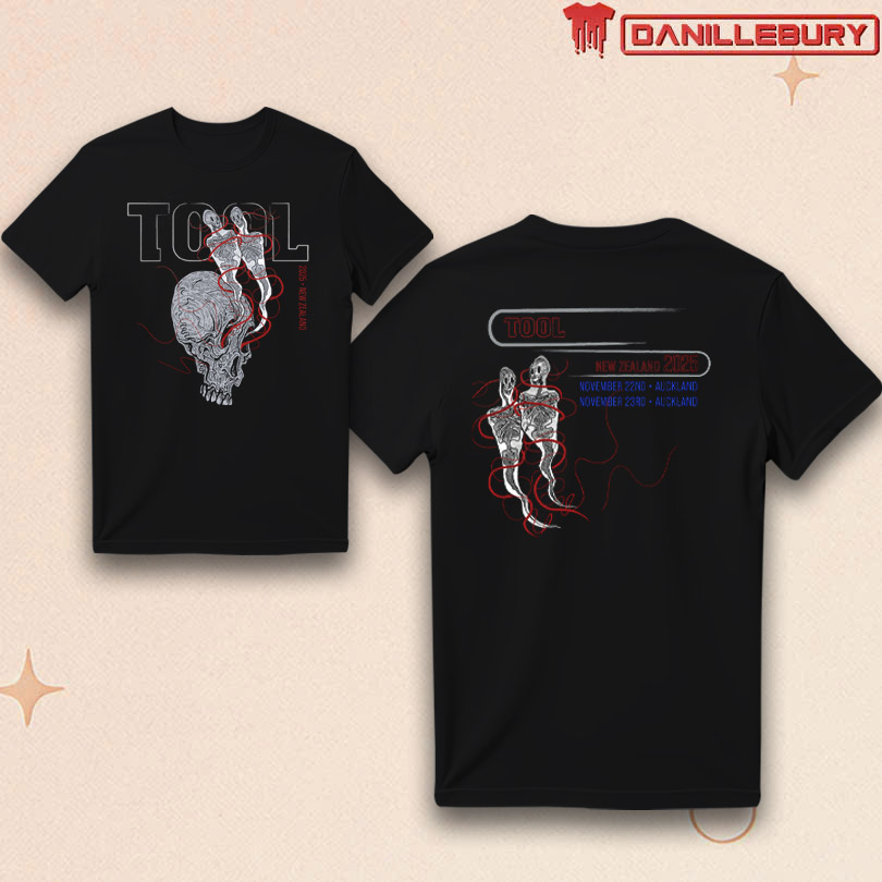 Tool 2025 New Zealand Tour Event T-Shirt