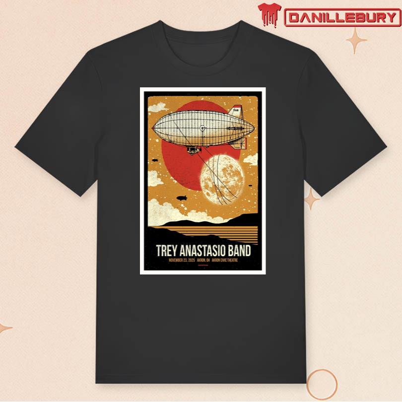 Trey Anastasio November 23rd 2025 Akron Poster - Image 3