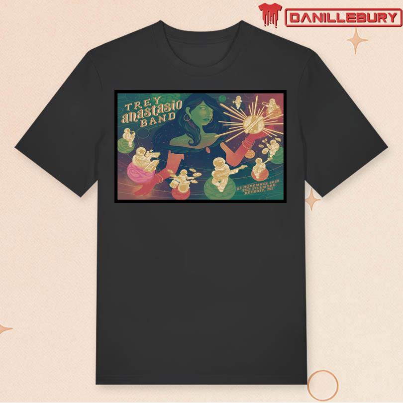 Trey Anastasio The Fillmore Detroit Michigan November 22 2025 Poster - Image 3