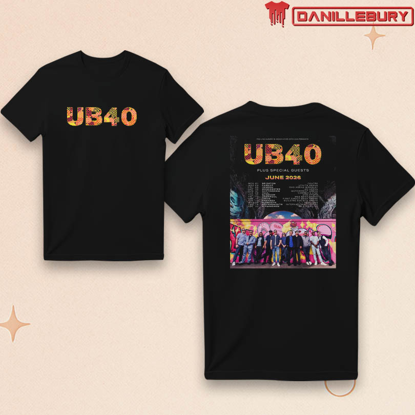 UB40 Tour 2026 Merch
