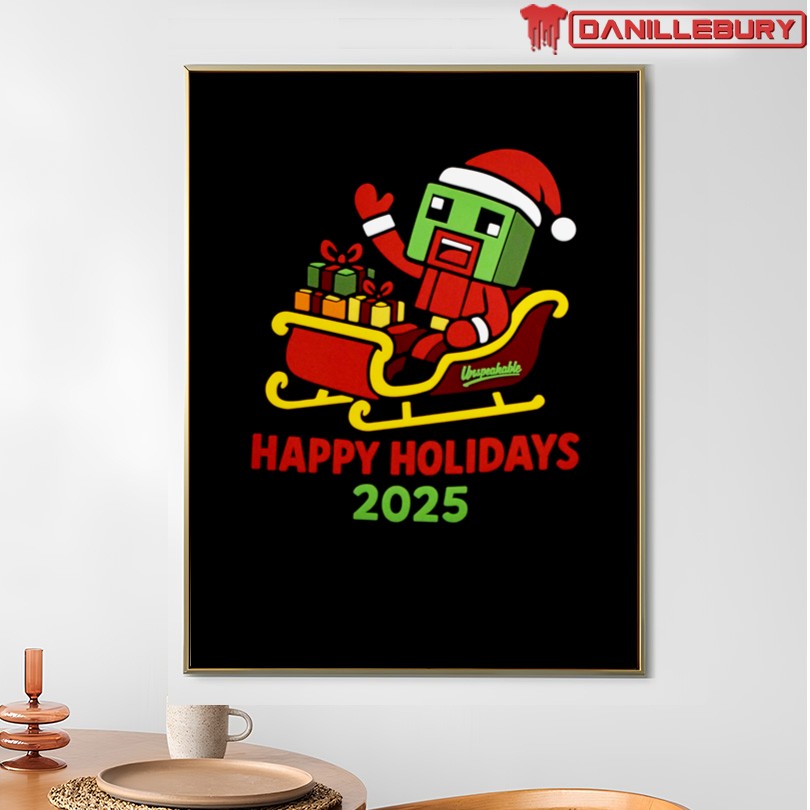 Unspeakable Happy Holiday 2025 Merch - Image 4