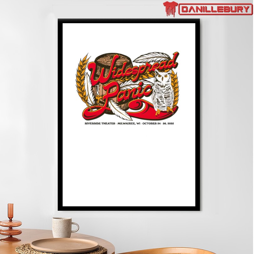 Widespread Panic 2025 Milwaukee Event Shirt - Image 4