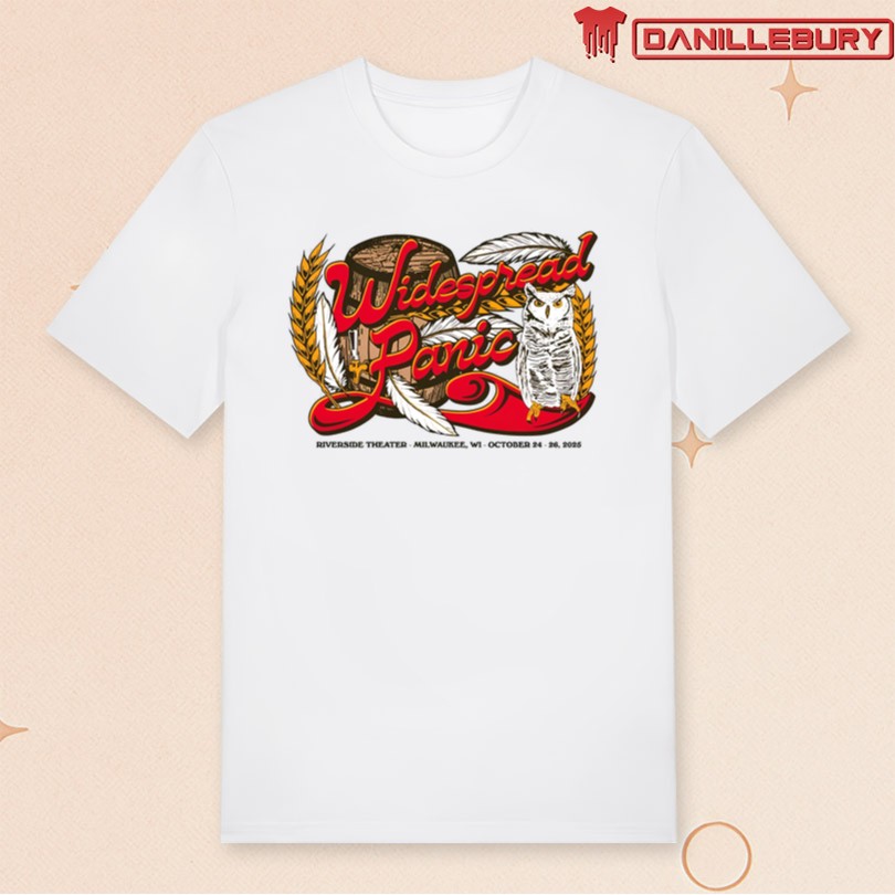 Widespread Panic 2025 Milwaukee Event Shirt