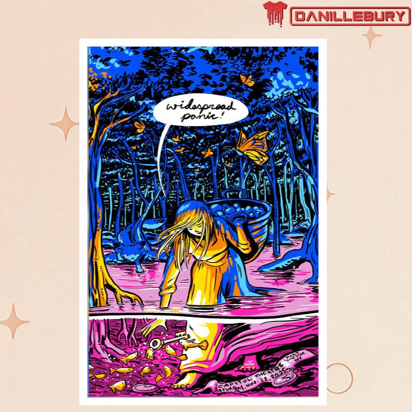 Widespread Panic The Capitol Theatre Port Chester NY Nov 22 2025 Poster