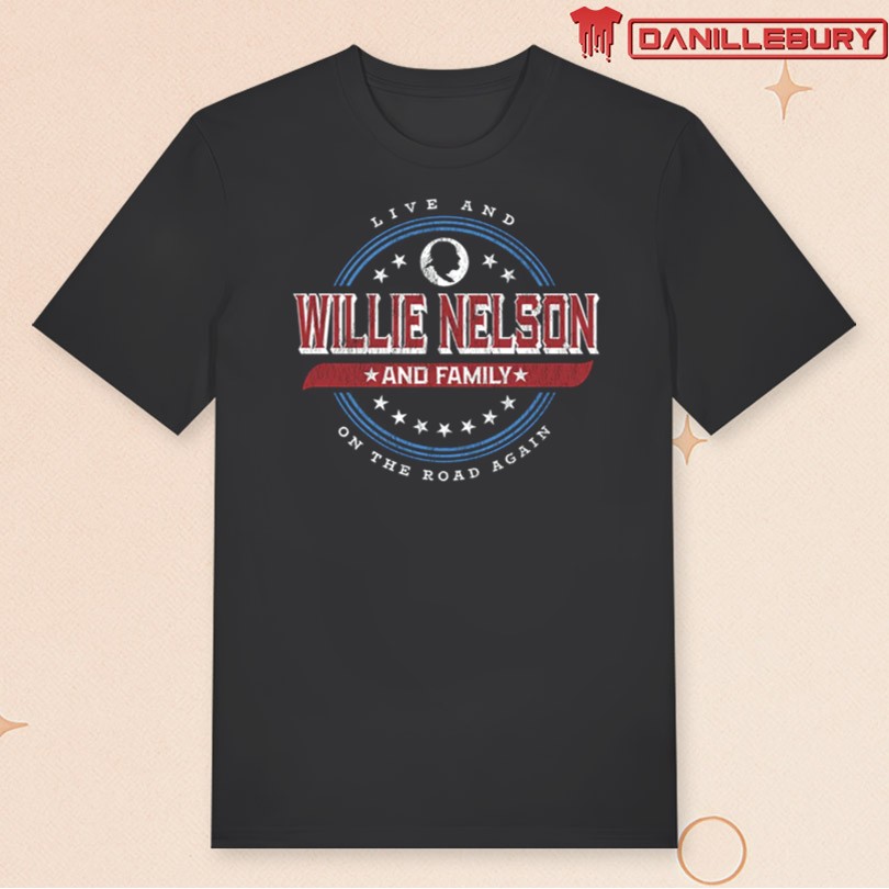 Willie and Family On The Road Again Tee