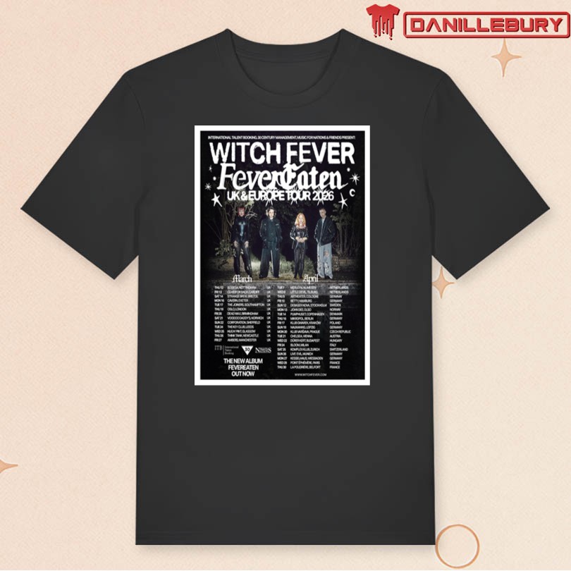 Witch Fever UK & Europe Tour 2026 Poster - Image 3
