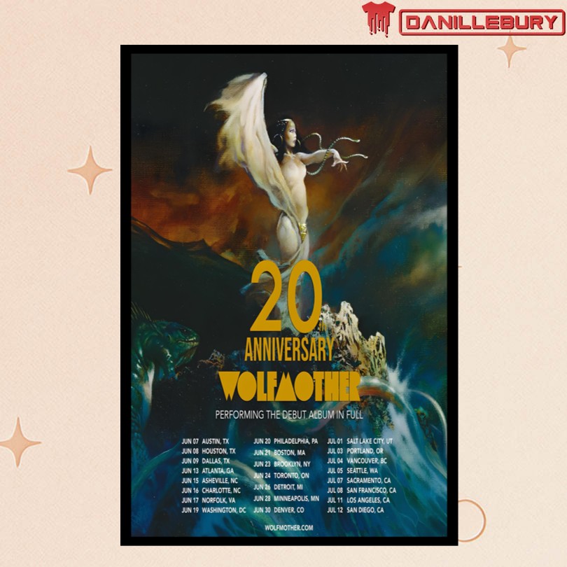 Wolfmother 20 Anniversary Poster