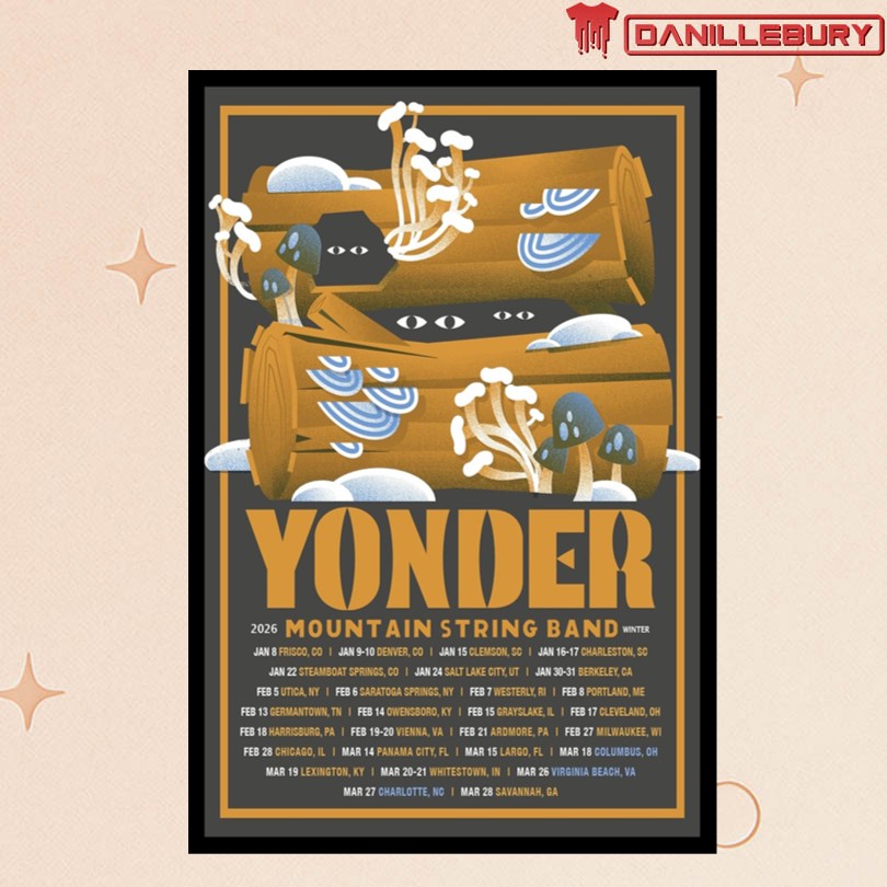 Yonder Mountain String Band 2026 Winter Event Poster