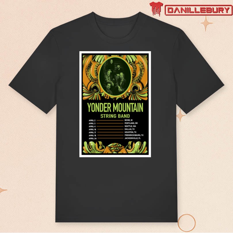 Yonder Mountain String Band April 2026 Show Poster - Image 3