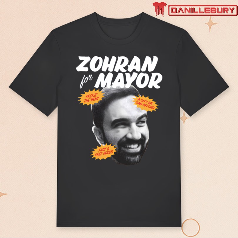 Zohran For Mayor Photo T-Shirt