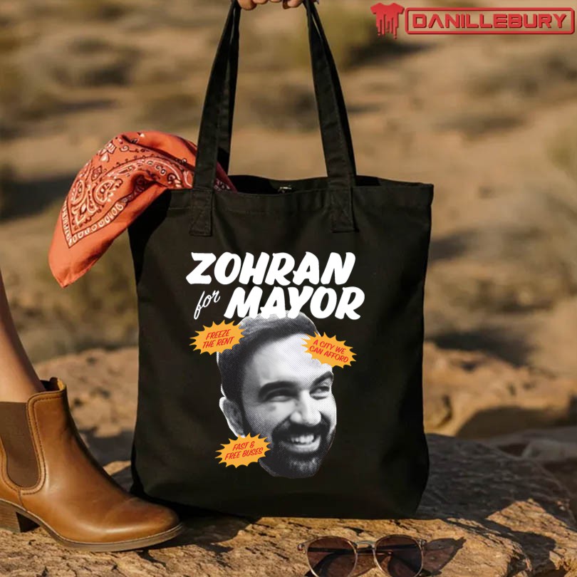 Zohran For Mayor Photo T-Shirt - Image 3