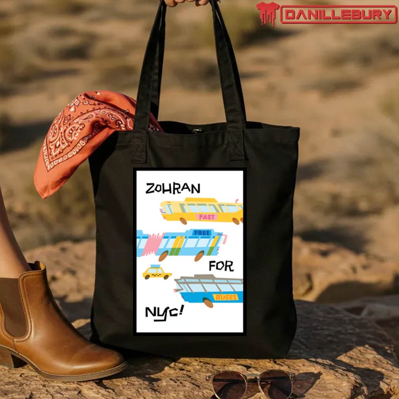 Zohran For NYC Free Buses Poster - Image 4