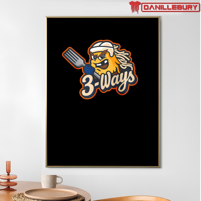 3-Ways Blue Logo Tee - Image 4