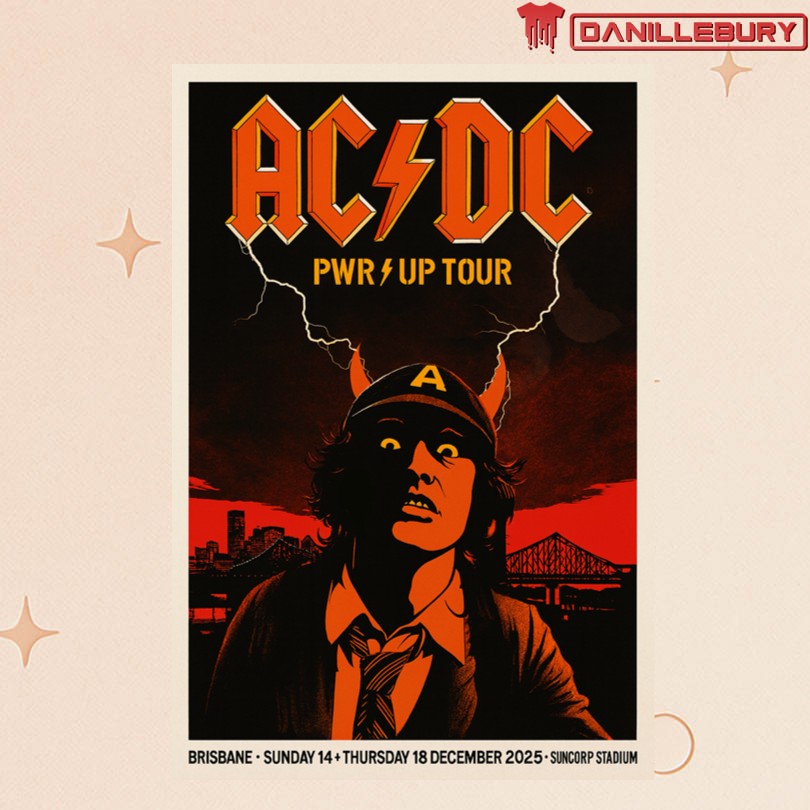 ACDC Dec 18 2025 Suncorp Stadium Brisbane AUS Poster