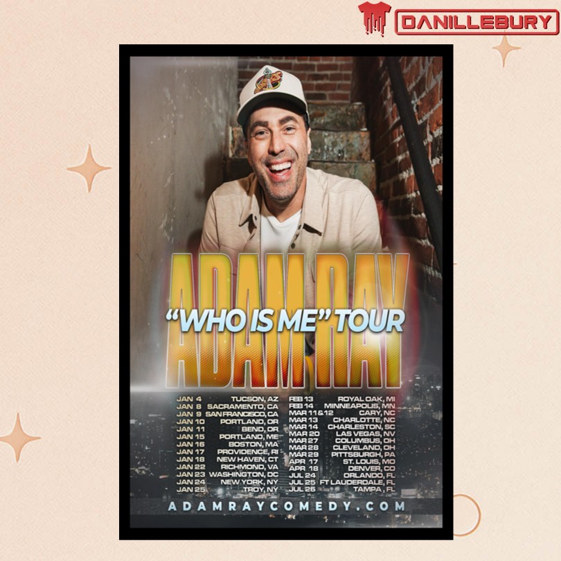 Adam Ray Live Fall 2026 Poster