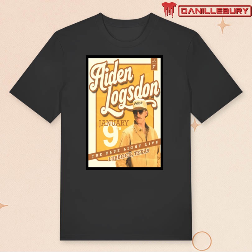 Aiden Logsdon & The Outlaws Jan 9 2026 The Blue Light Live Lubbock TX Poster - Image 3