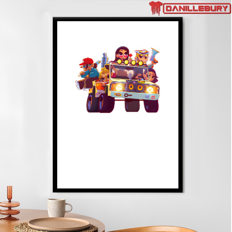 Allday Project Cartoon T-Shirt - Image 4