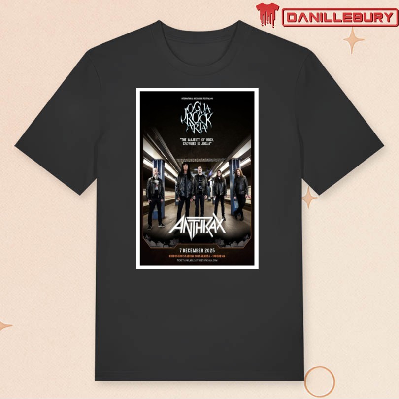 Anthrax Yogyakarta Indonesia December 7 2025 Poster - Image 3