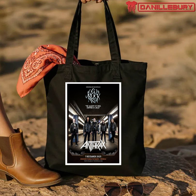 Anthrax Yogyakarta Indonesia December 7 2025 Poster - Image 4