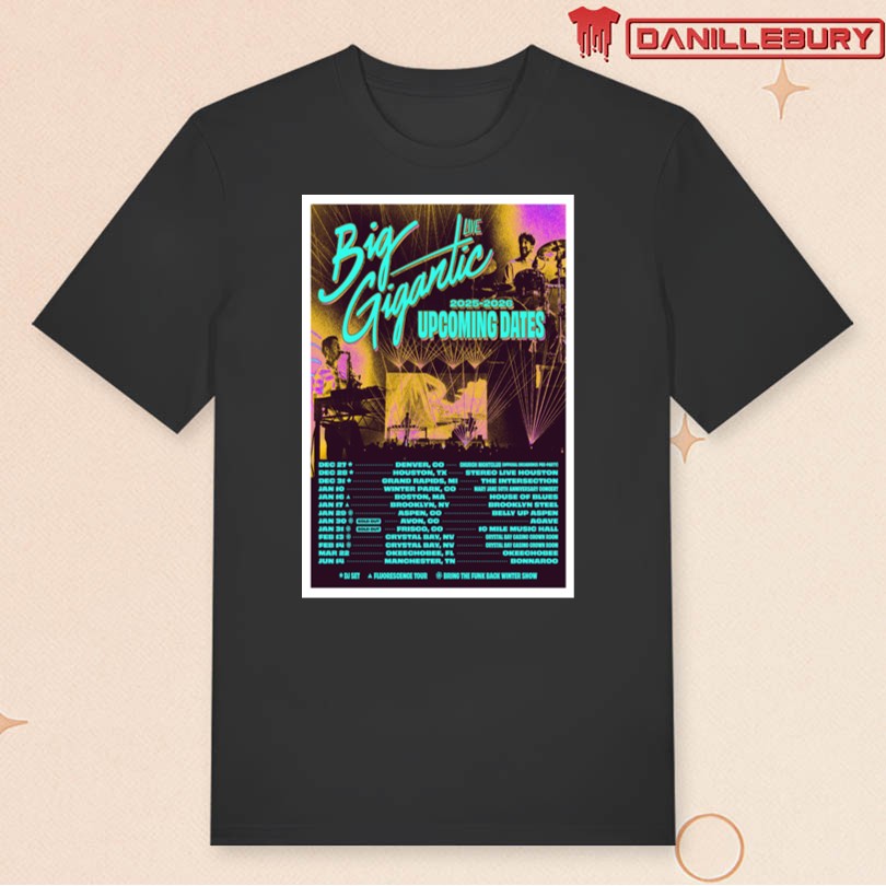 Big Gigantic Tour Fall 2025 2026 Poster - Image 3